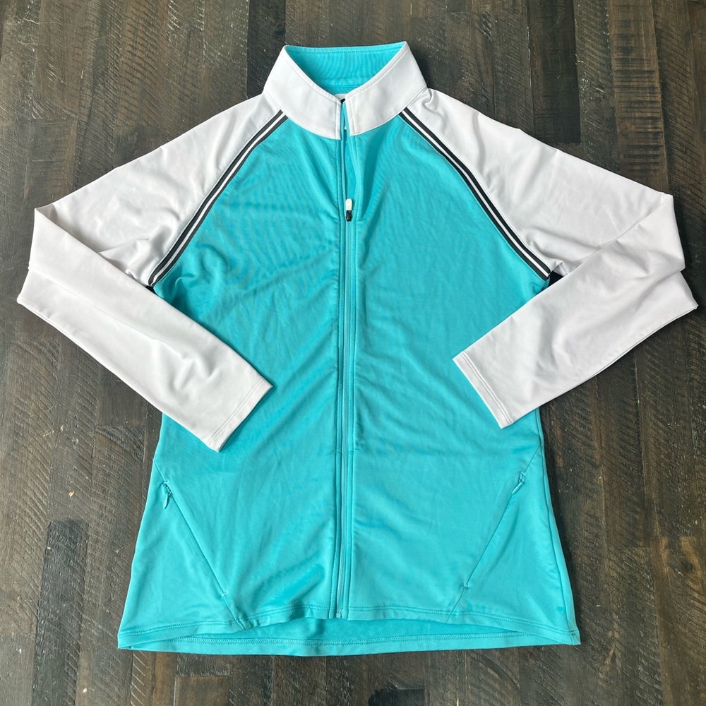 FootJoy Full-Zip Stretch Golf Jacket Women's Medium EUC
